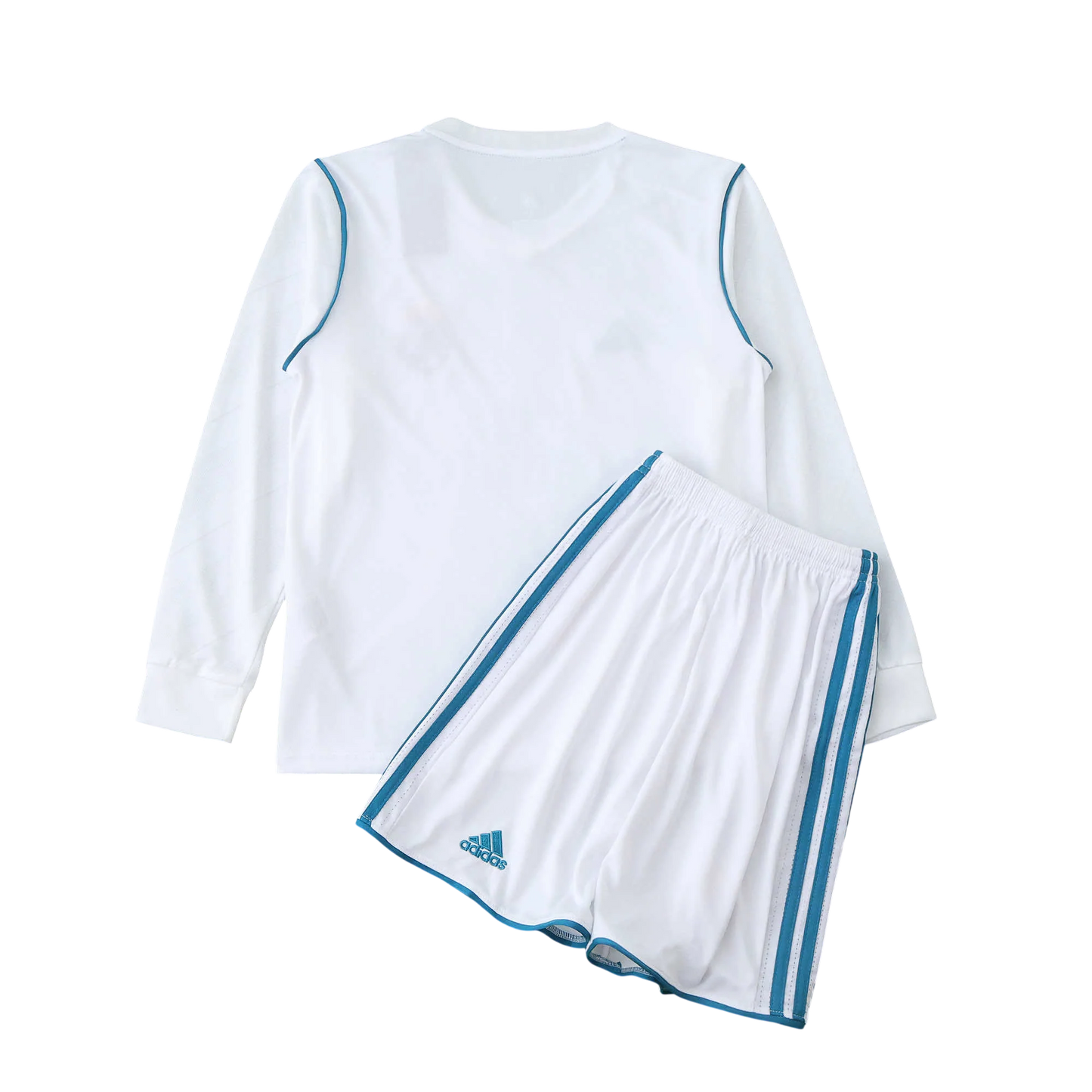 Kit Infantil Real Madrid I 2017/18 Manga Longa