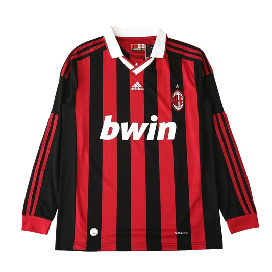 Camisa Milan I 2009/10 Manga Longa