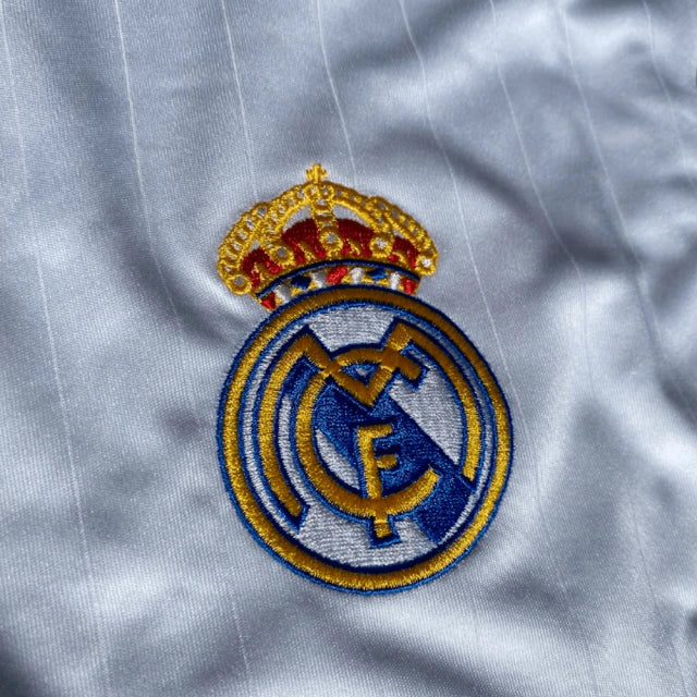 Camisa Real Madrid I 2006/07 Manga Longa