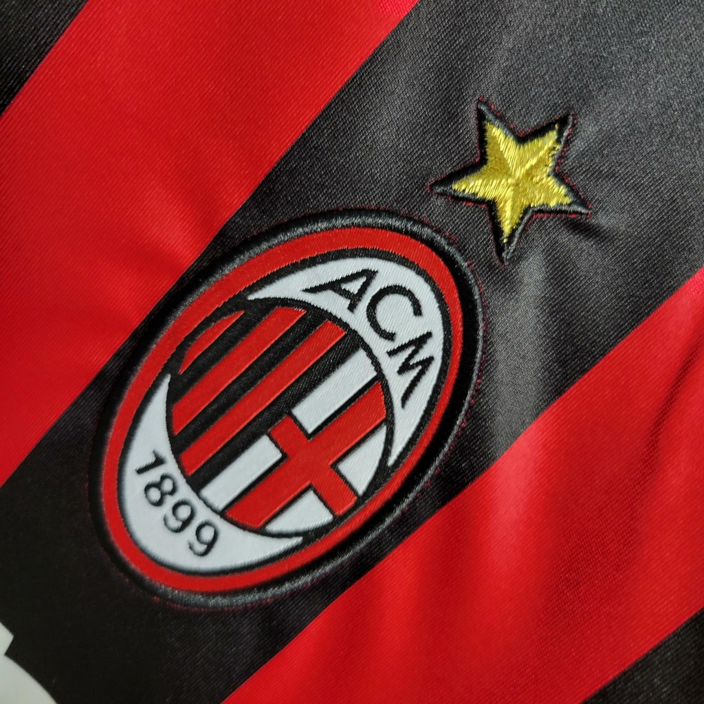 Camisa Milan I 2006/07 Manga Longa