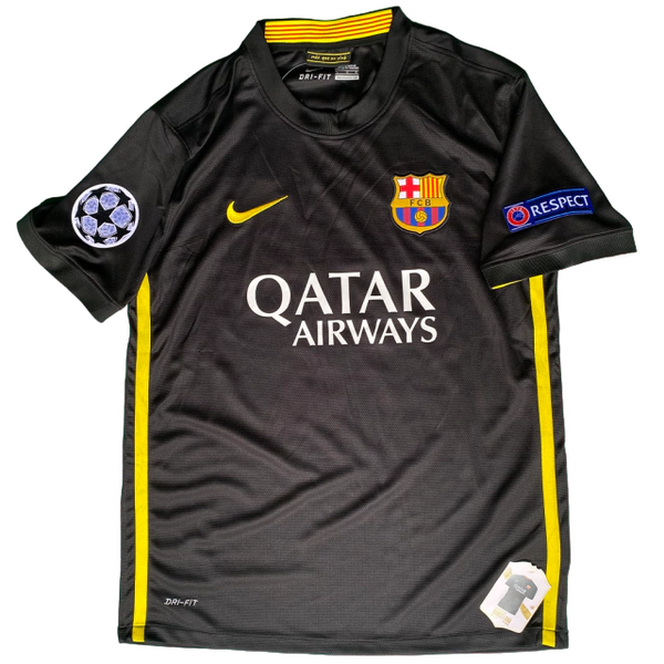 BARCELONA TERCEIRA - CHAMPIONS LEAGUE 2013/14 - MESSI#10 [RETRÔ]
