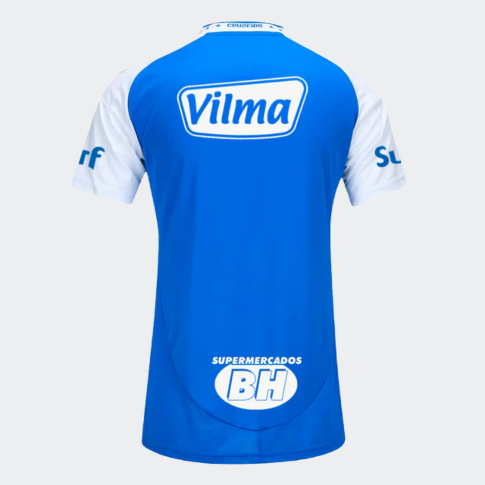 Camisa Feminina Cruzeiro 2025/26 I Com Patrocinios
