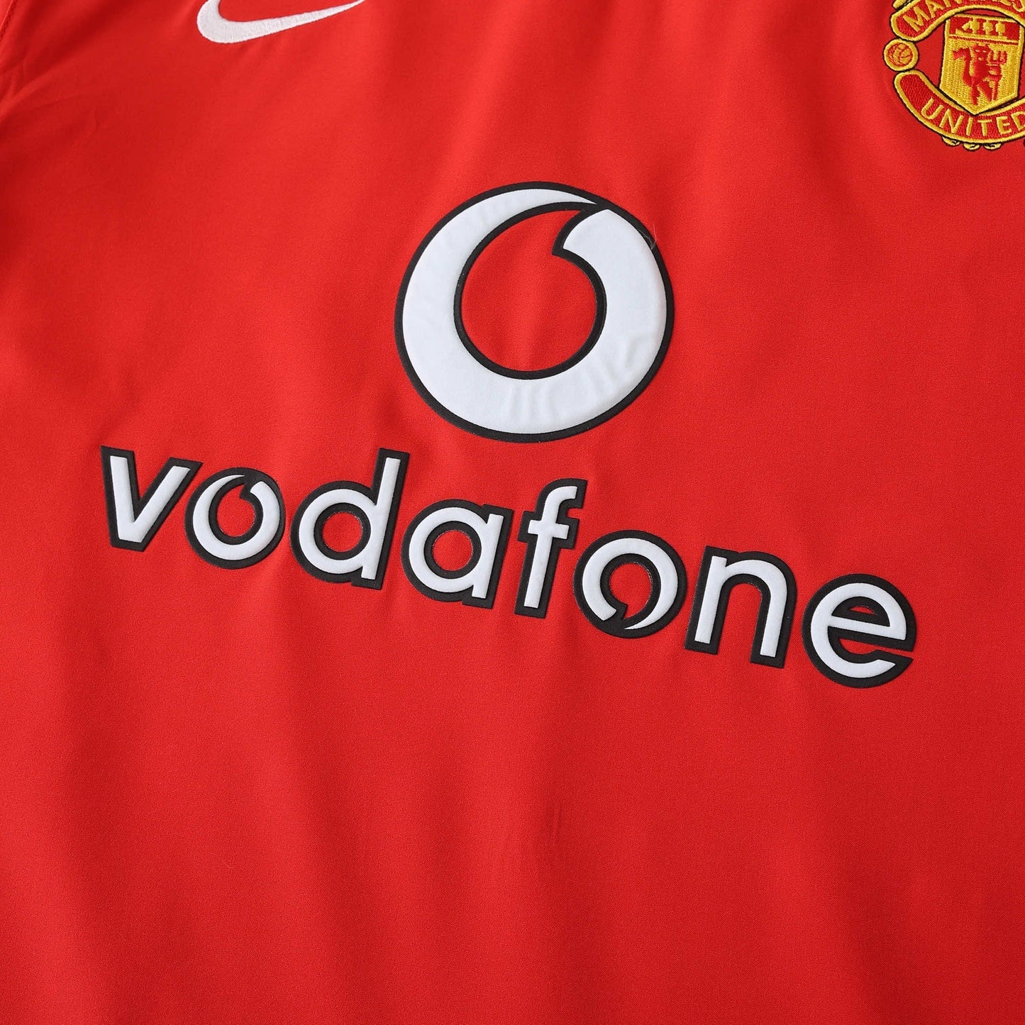 Camisa Manchester United I 2003/04 Manga Longa