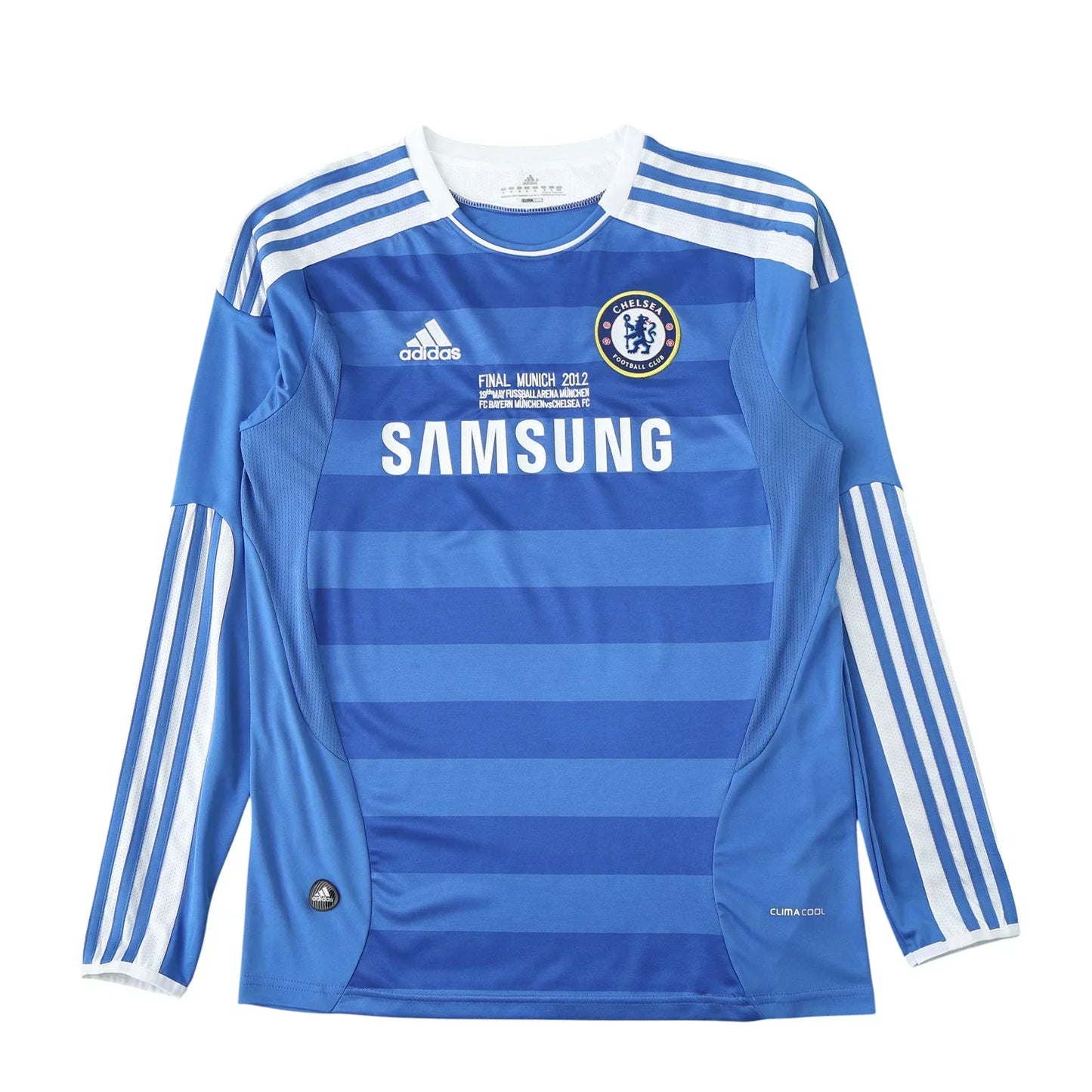 Camisa Chelsea I 2011/12 Manga Longa
