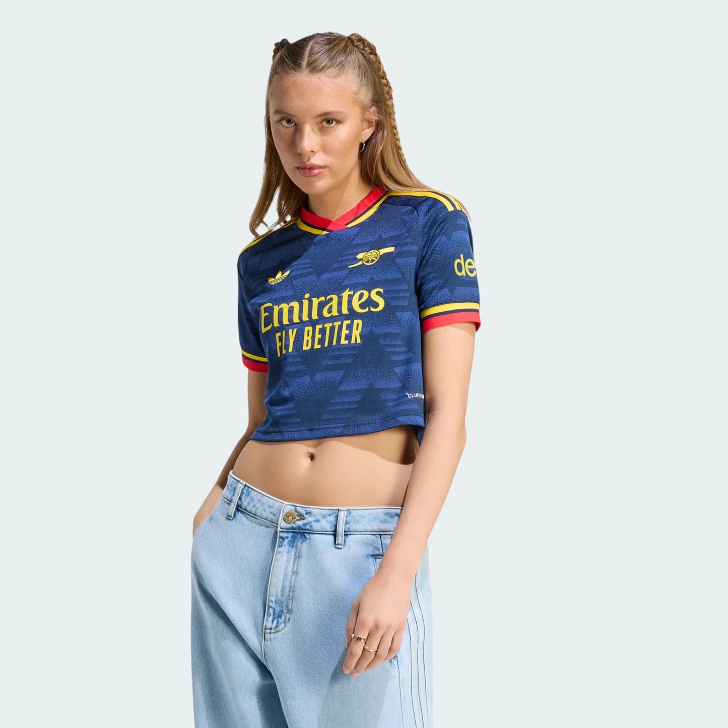 Camisa Feminina Arsenal 2026/27 II Cropped