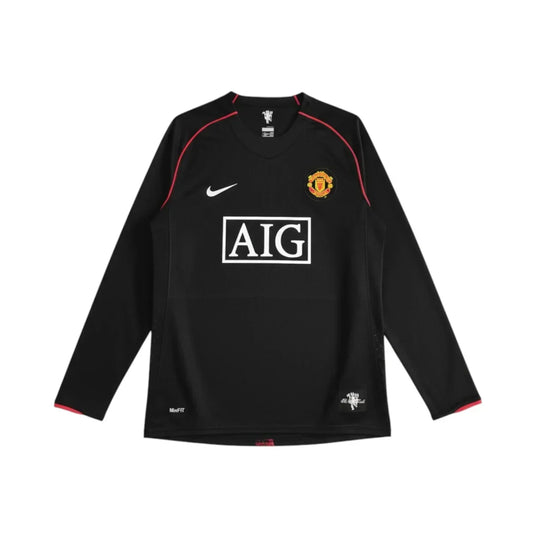 Camisa Manchester United II 2007/08 Manga Longa