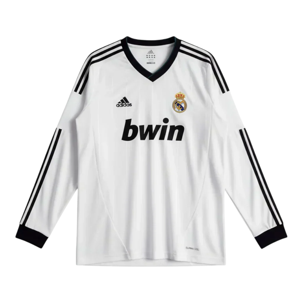 Camisa Real Madrid I 2012/13 Manga Longa