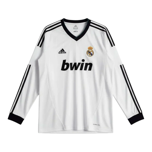 Camisa Real Madrid I 2012/13 Manga Longa