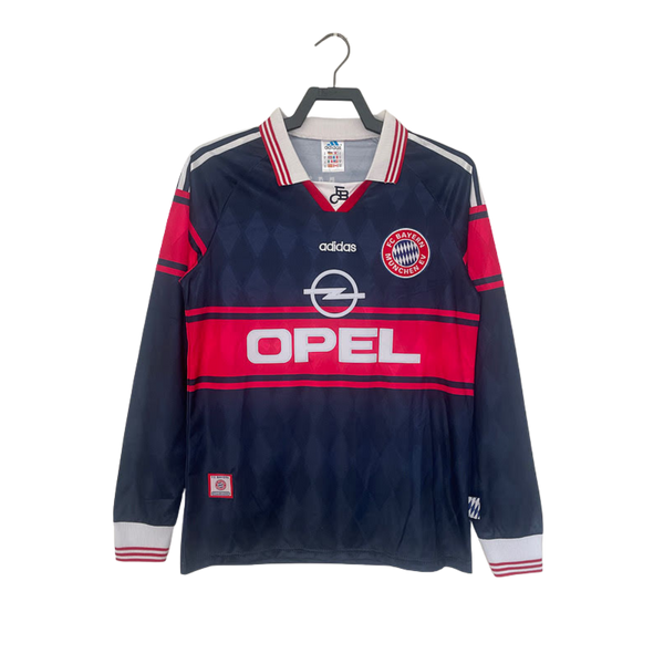 Camisa Bayern de Munique Home 1997/98 Manga Longa [Versão Retrô] (Cópia)