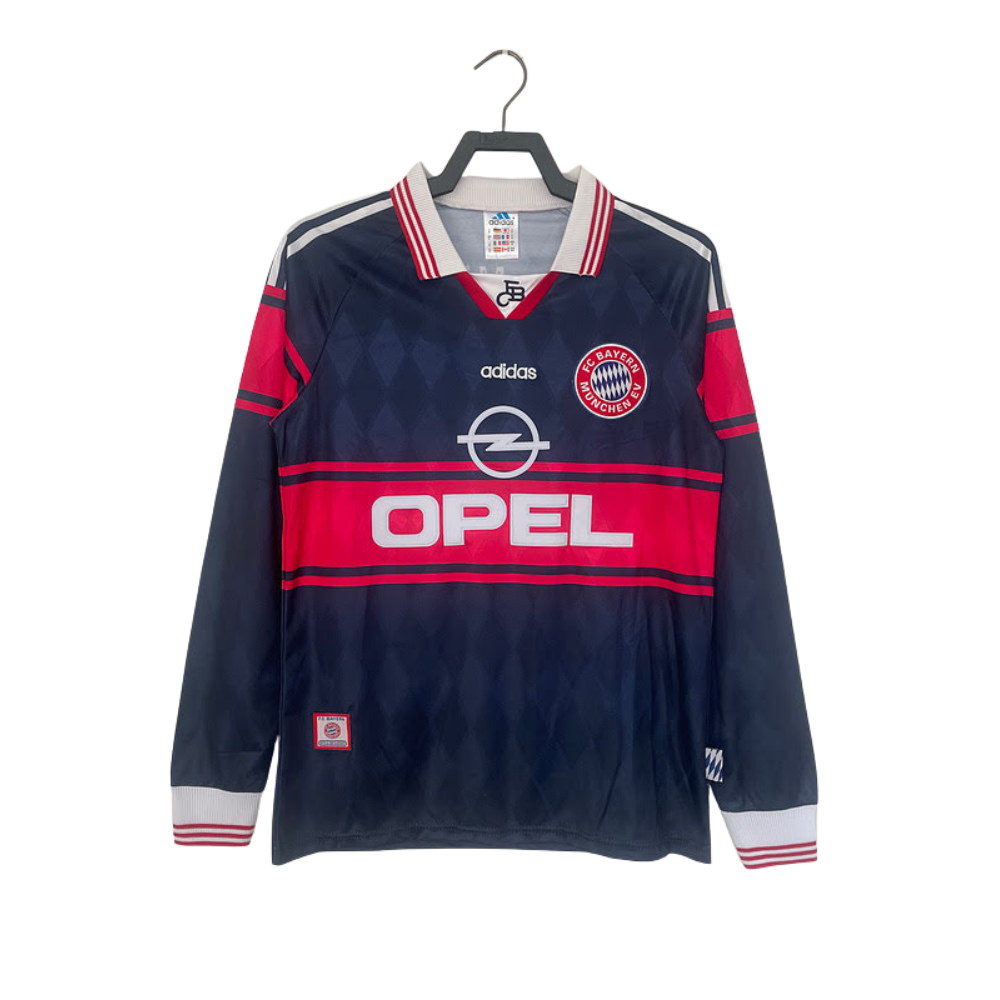 Camisa Bayern de Munique I 1997/98 Manga Longa