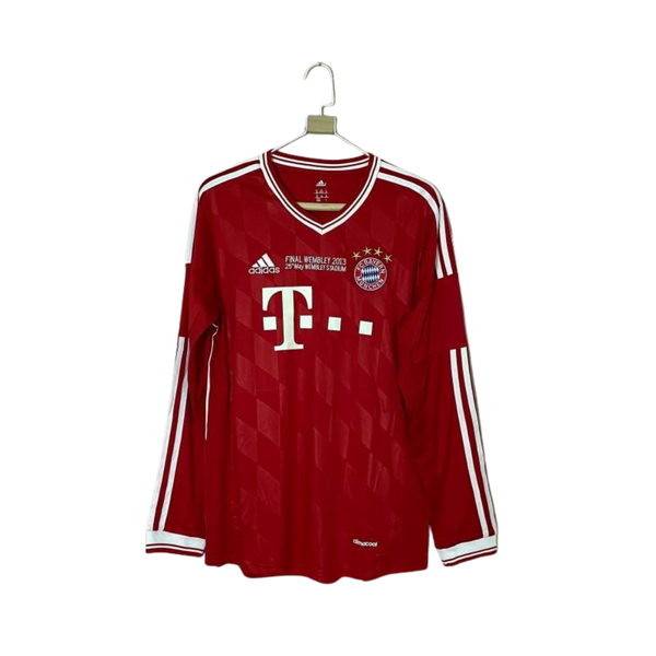 Camisa Bayern de Munique Home 2013/14 Manga Longa [Versão Retrô]