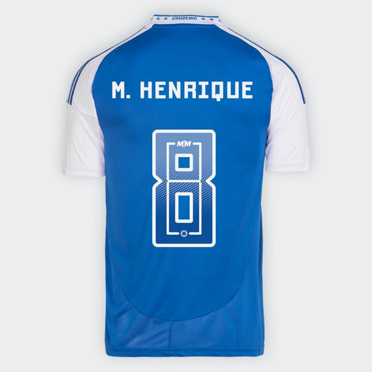 Camisa Cruzeiro 2025/26 I M. Henrique N° 8