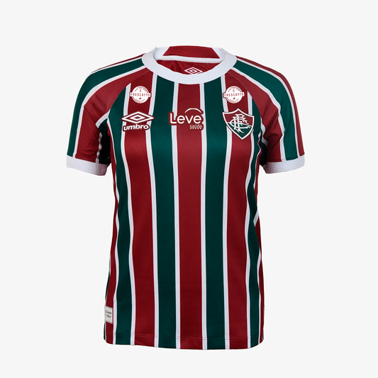 Camisa Feminina Fluminense 2025/26 I Com Patrocinios