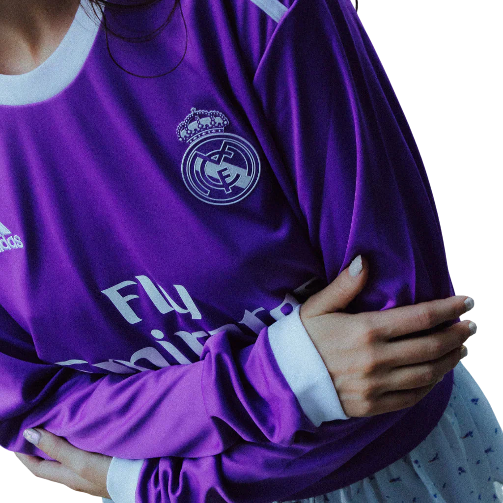 Camisa Real Madrid II 2016/17 Manga Longa