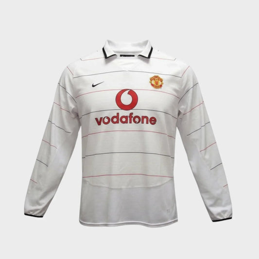 Camisa Manchester United III 2003/04 Manga Longa