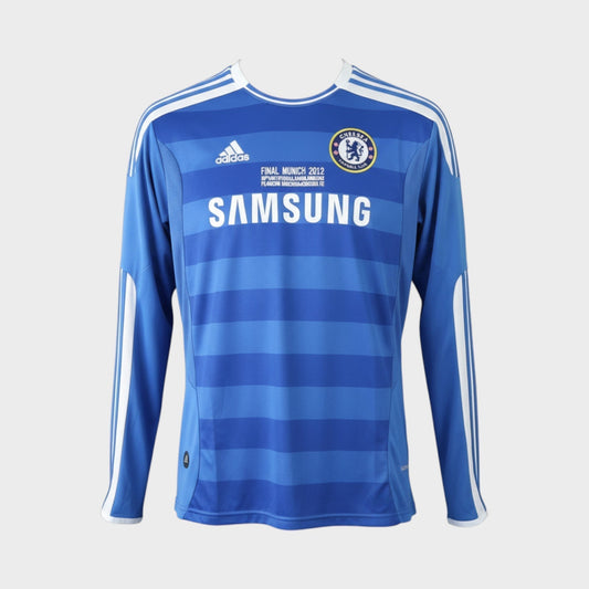 Camisa Chelsea I 2011/12 Manga Longa