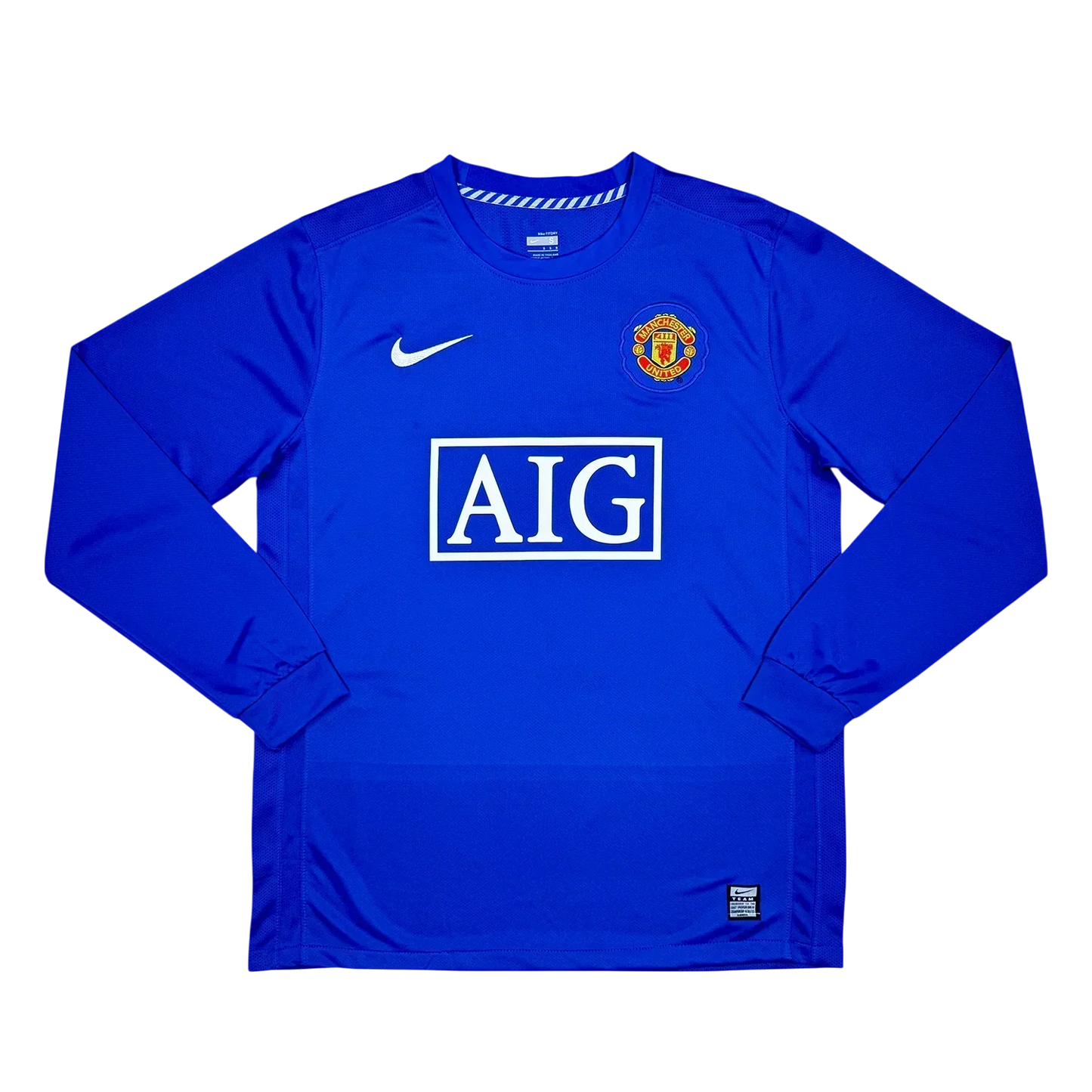 Camisa Manchester United III 2008/09 Manga Longa