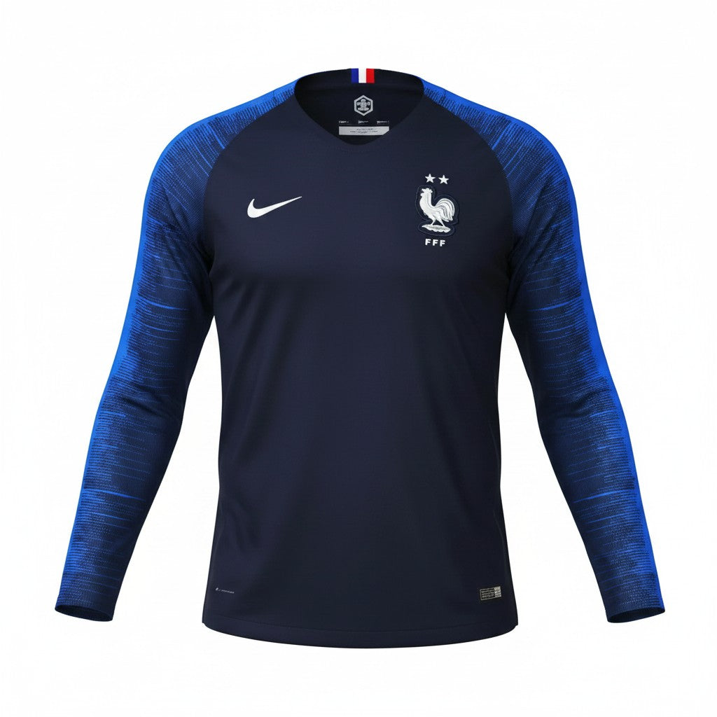 Camisa França 2018 I Manga Longa