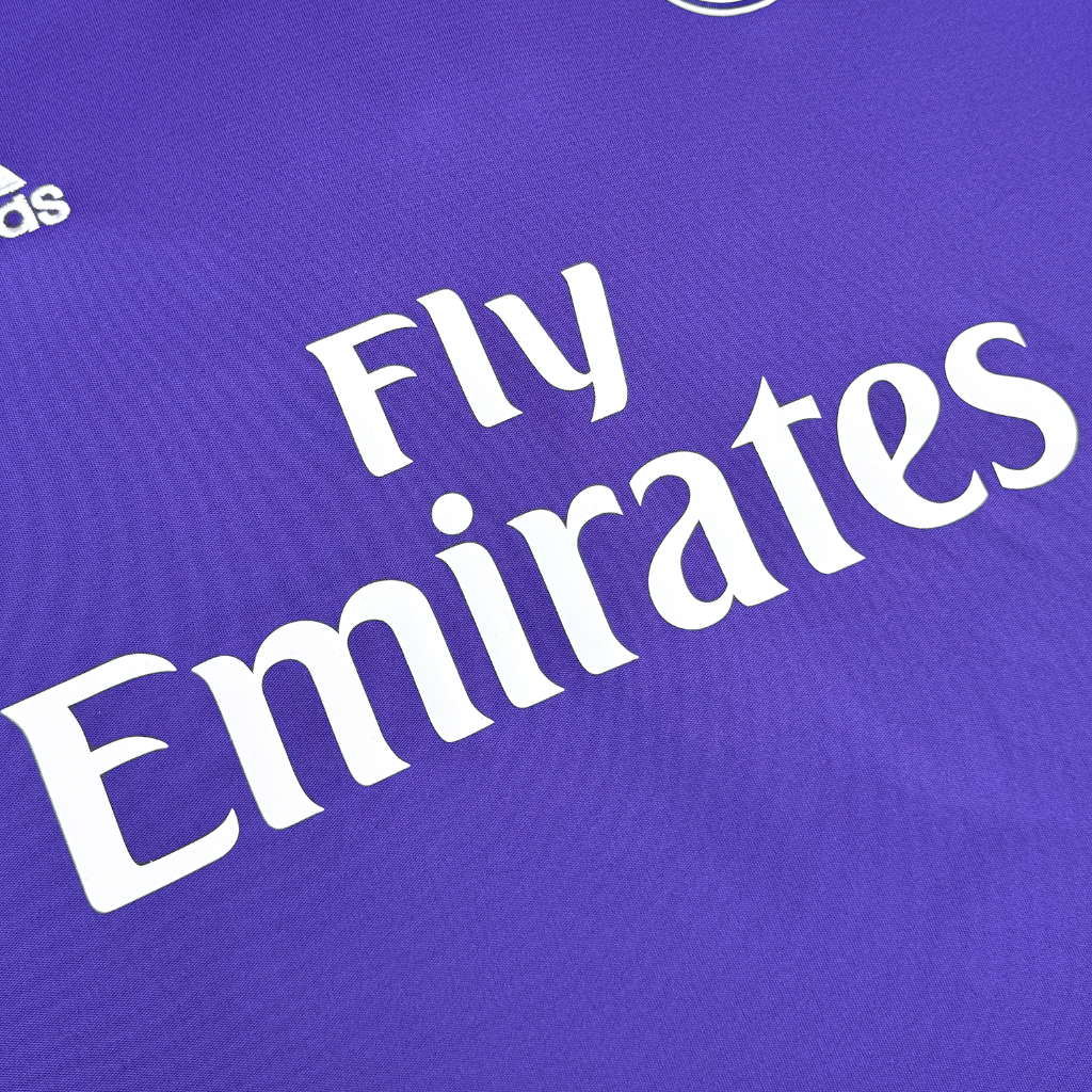 Camisa Real Madrid II 2016/17 Manga Longa