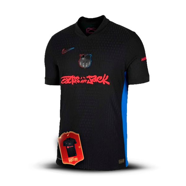 Camisa Barcelona x Travis Scott Reserva 2024/25 [Versão Jogador]