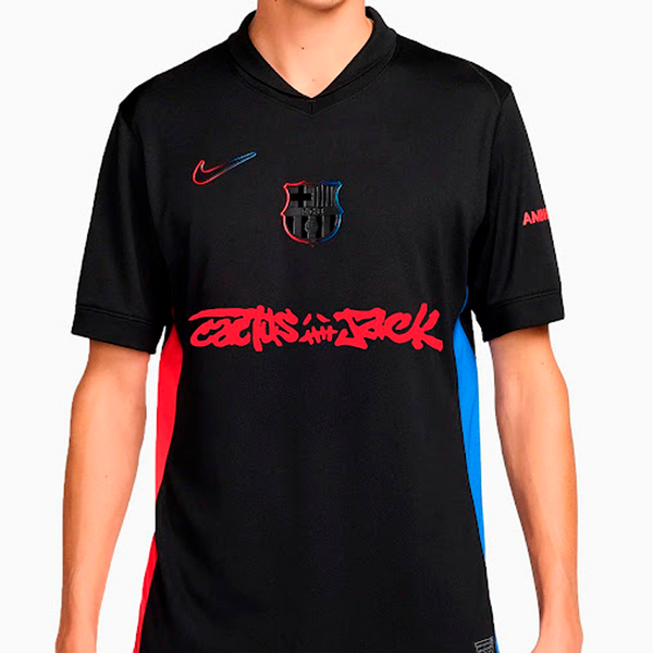 Camisa Barcelona x Travis Scott Reserva 2024/25 [Versão Torcedor]