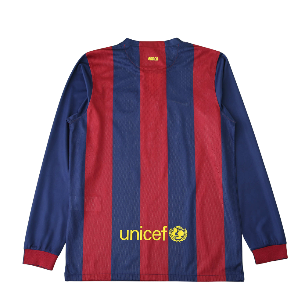 Camisa Barcelona I 2014/15 Manga Longa