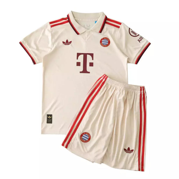 Kit Infantil Camisa Bayern de Munique Terceira 2024/25 + Short