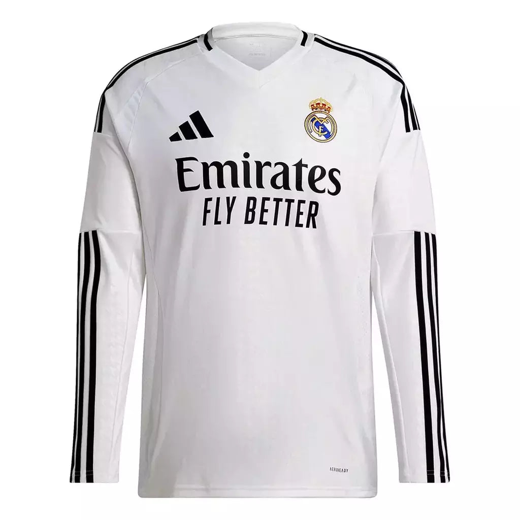 Camisa Real Madrid I 2024/25 Manga Longa