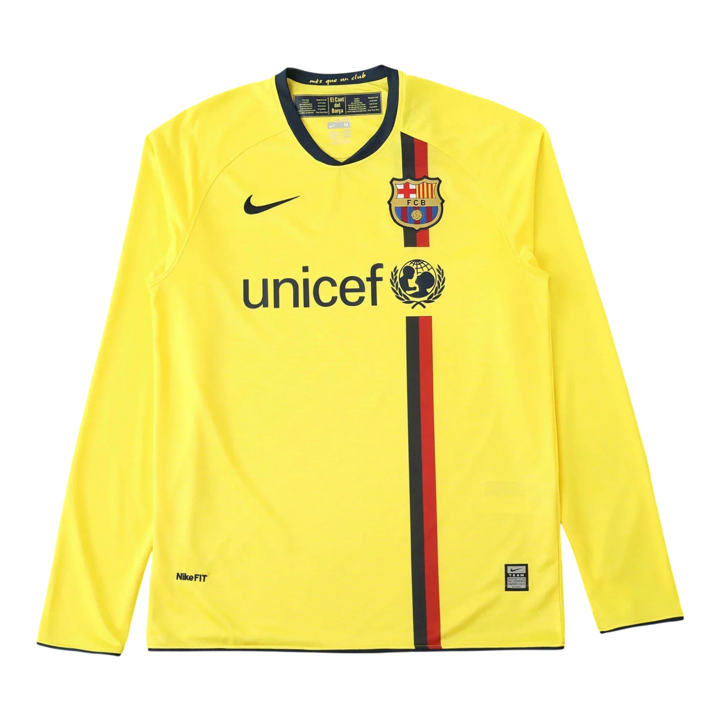Camisa Barcelona II 2008/09 Manga Longa