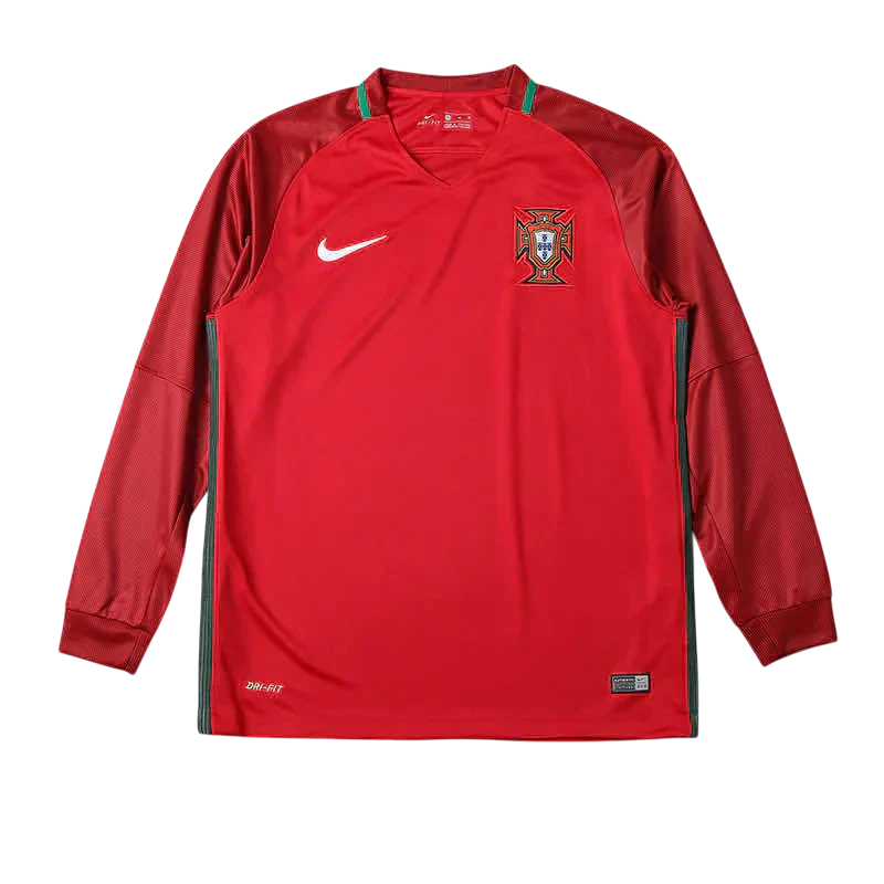 Camisa Portugal I 2016 Manga Longa