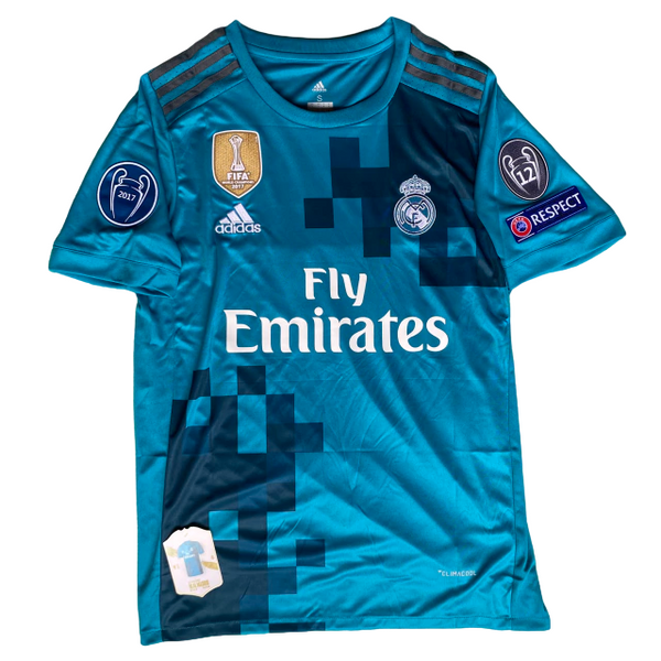 REAL MADRID TERCEIRA 2017/18 - CHAMPIONS LEAGUE - RONALDO#7 [RETRÔ]