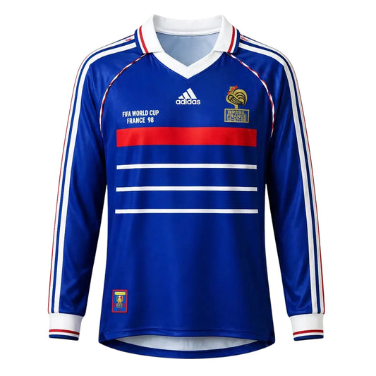 Camisa França 1998 I Manga Longa