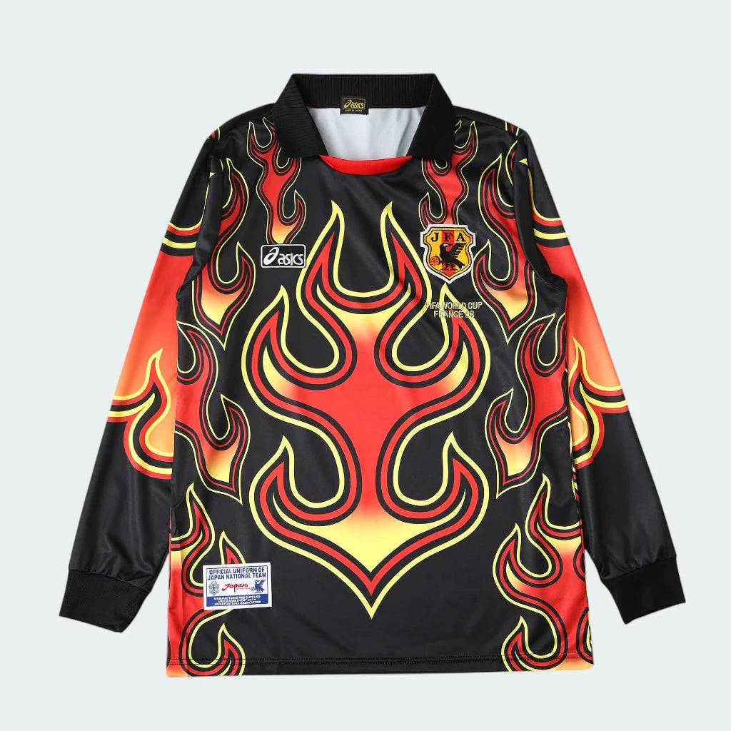 Camisa Japão 1998 Goleiro Manga Longa