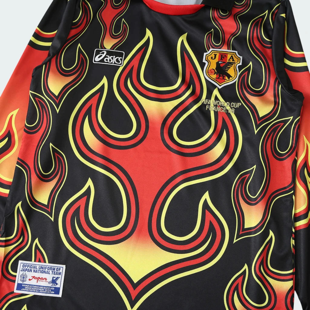 Camisa Japão 1998 Goleiro Manga Longa