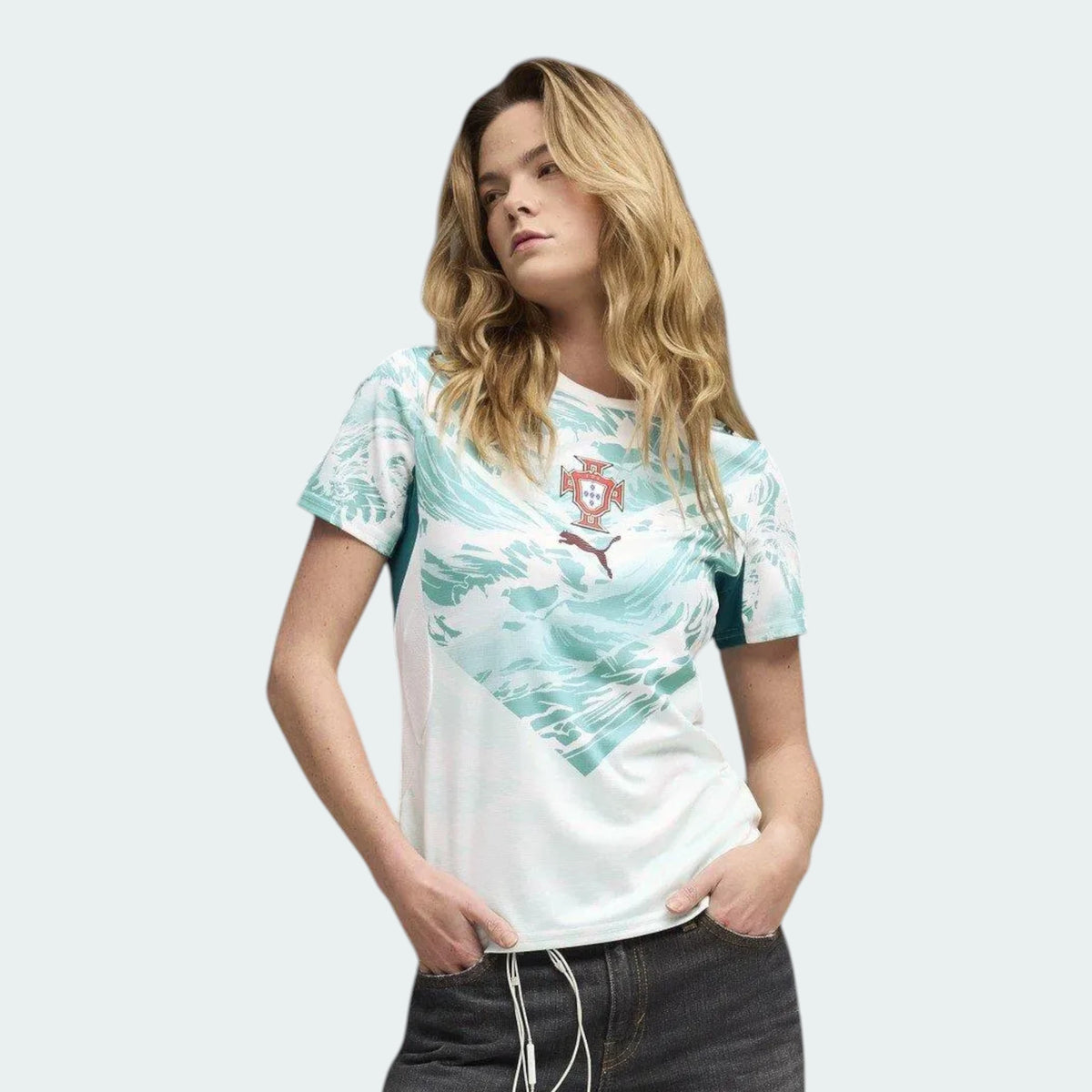 Camisa Feminina Portugal 2026 II