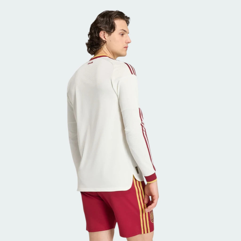 Camisa Espanha 2026 II Jogador Manga Longa