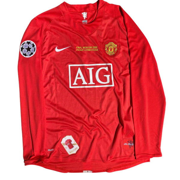 MANCHESTER UNITED HOME - FINAL CHAMPIONS 2008 - RONALDO#7 [RETRÔ]