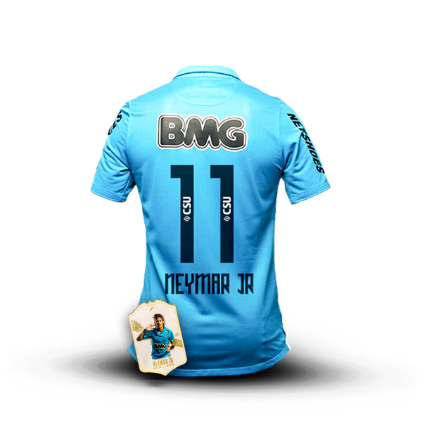 NEYMAR JR #11 - CAMISA TERCEIRA 2012 [RETRÔ]