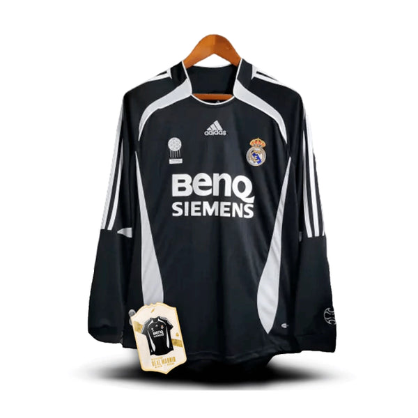 Camisa Real Madrid Reserva 2006/07 Manga Longa [Versão Retrô]